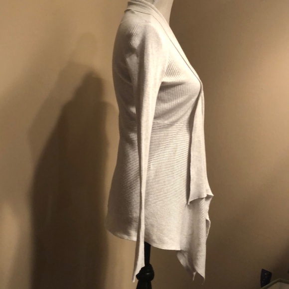 Cotton by Autumn Cashmere High-Low Cardigan Size M - Picture 2 of 6